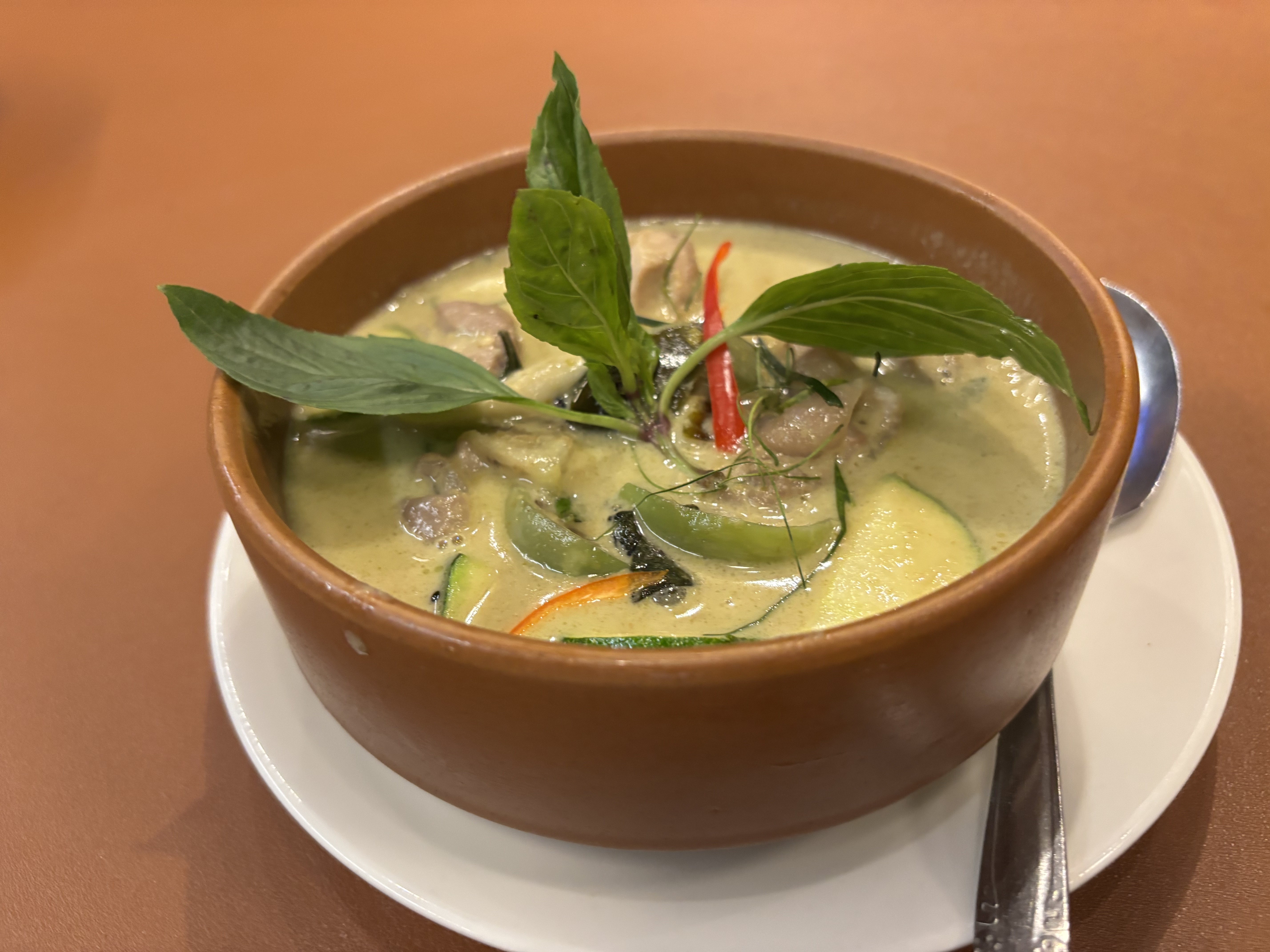 Green Curry Vegan Dish
